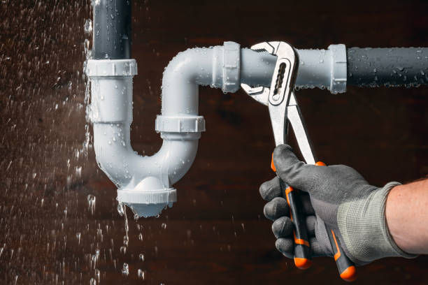 Professional Water Line Repair technician working in Ashaway, RI